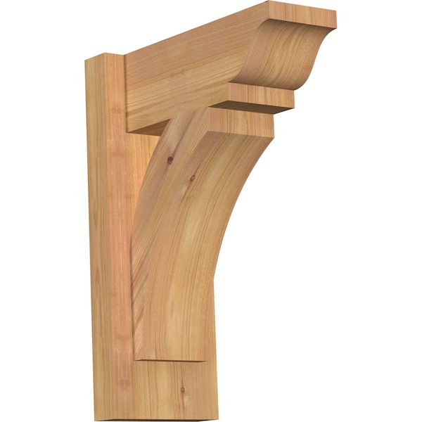 Ekena Millwork Thorton Traditional Smooth Outlooker, Western Red Cedar, 5 1/2"W x 12"D x 16"H OUT06X12X16THR01SWR - main